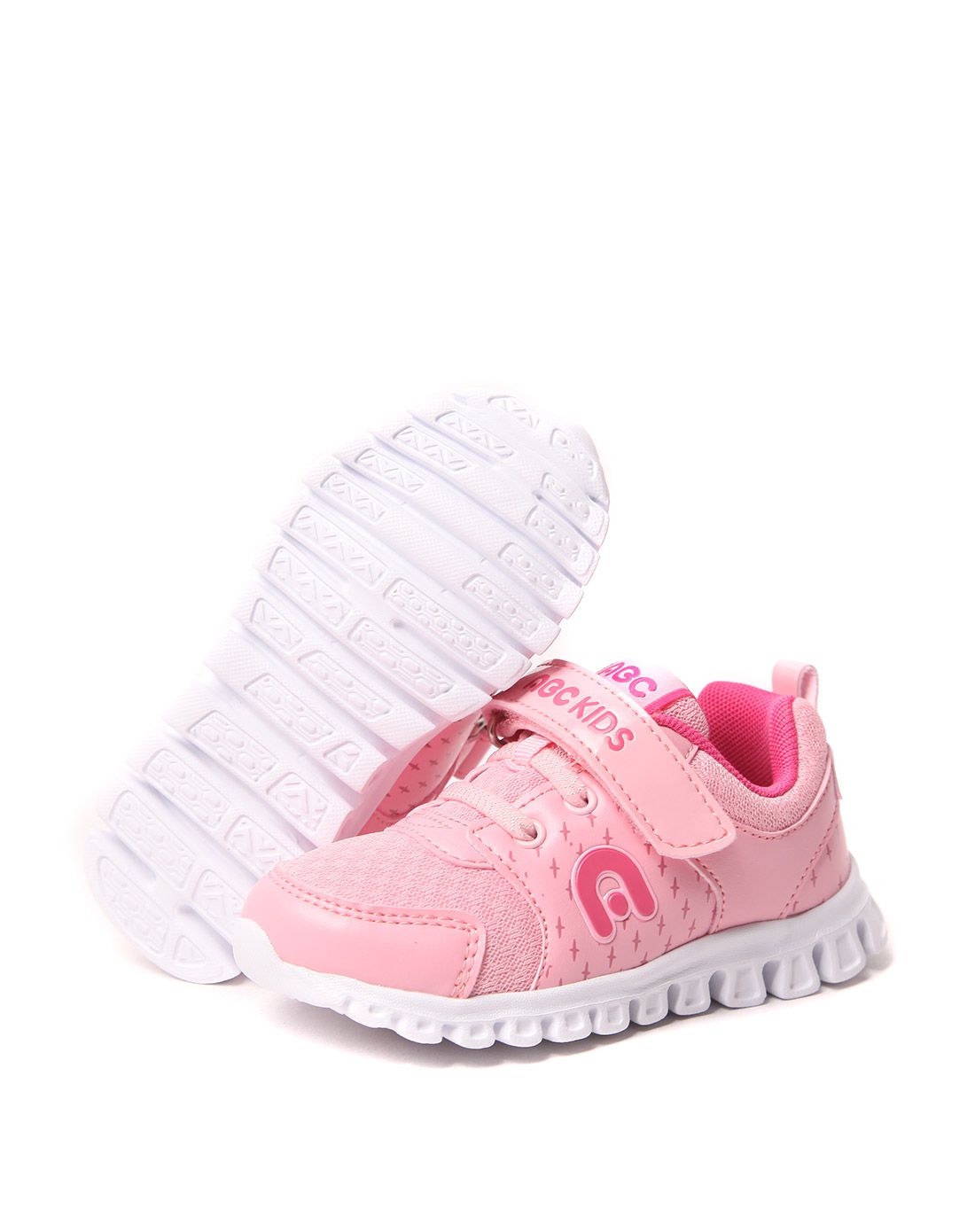 abckids女童鞋专场女小童粉红/玫红跑步鞋y6332587d-6165_唯品会