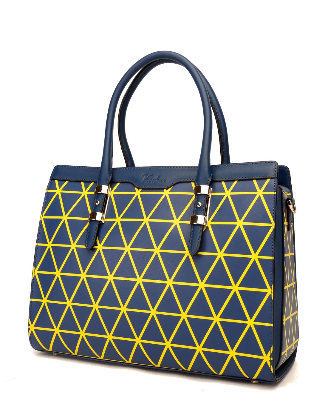 (特惠)专柜同步几何菱格手提包