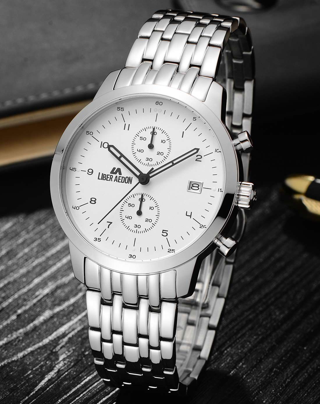 励柏艾顿liber aedon手表专场 励柏艾顿 自由系列大马士革白盘男表
