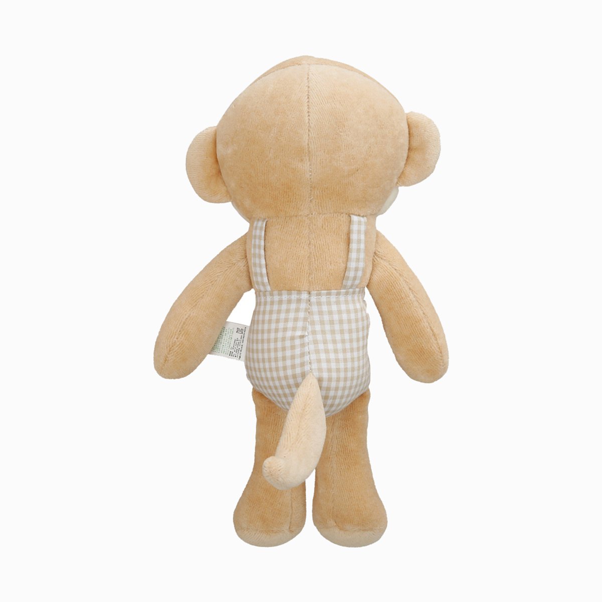 韩国organic-shop婴幼儿/宝宝安抚有机棉娃娃-棕色奇奇 30cm(小号) 可