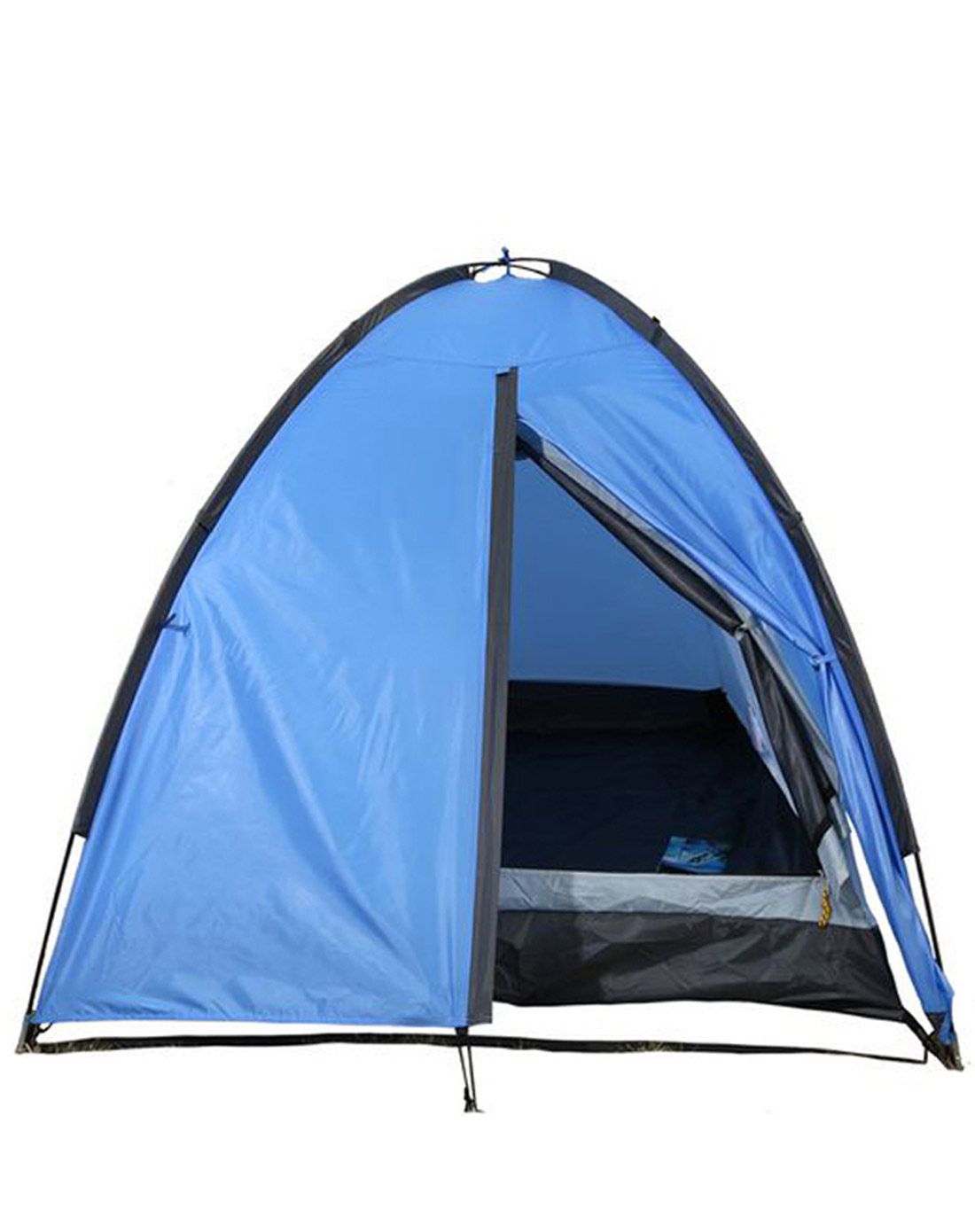 双人双层蓝色帐篷 抗风防雨透气两季使用