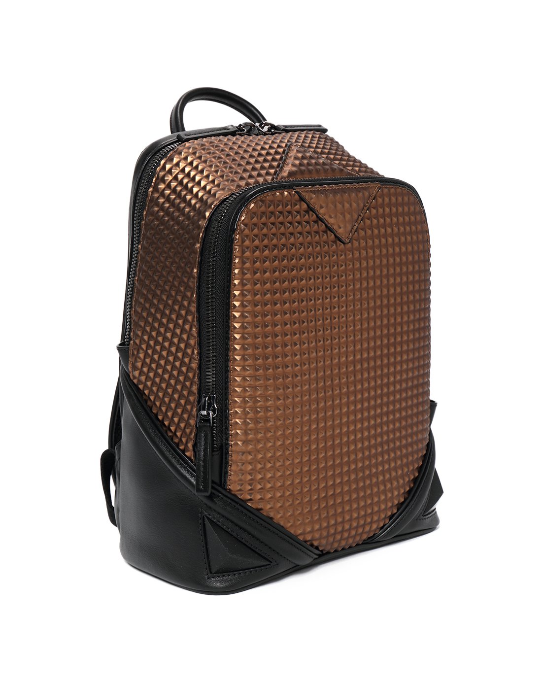 mcm男款立体面料双肩包