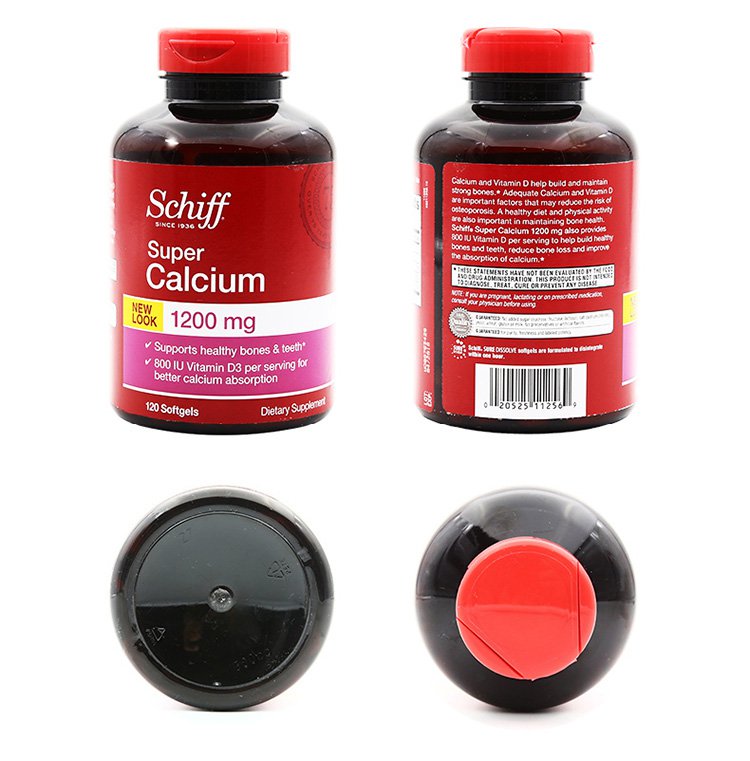 【强健骨骼】美国schiff 舒钙液体钙120粒