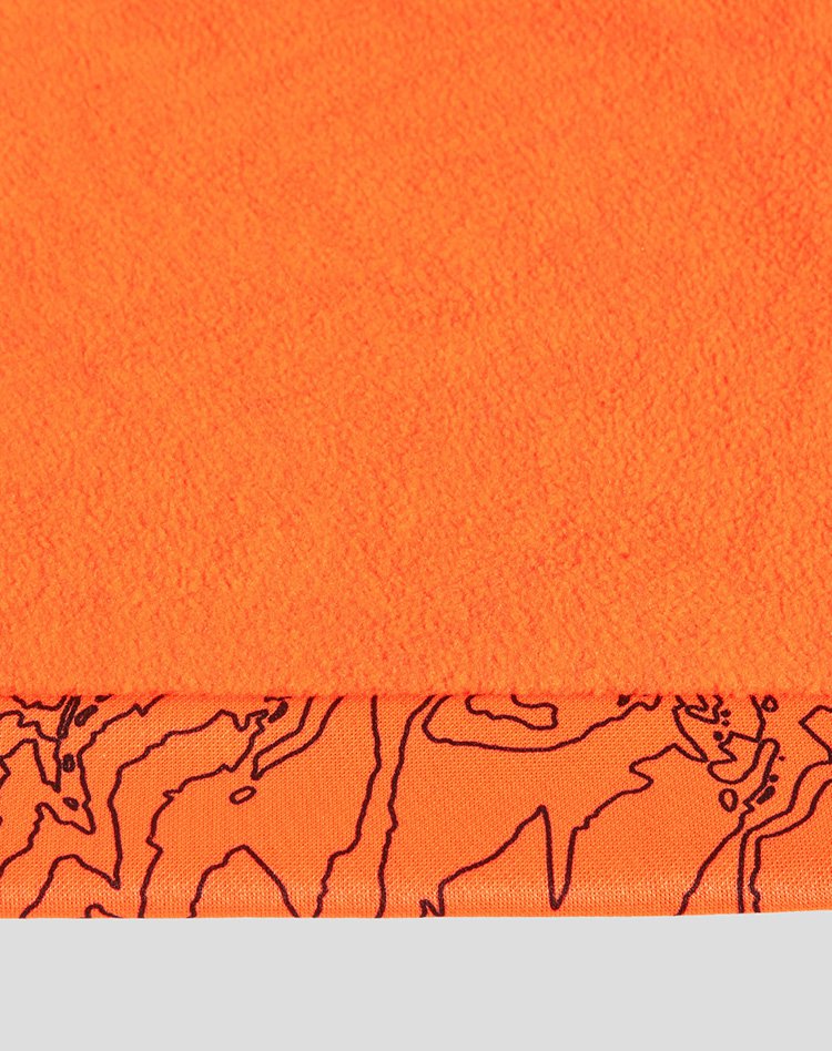 nike 男童橙红色连帽套头卫衣