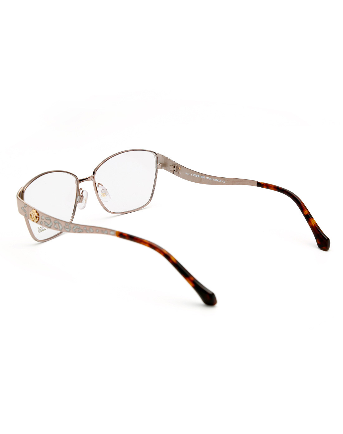 roberto cavalli 眼镜 女款全框眼镜框个性右眼设计大框近视眼镜架