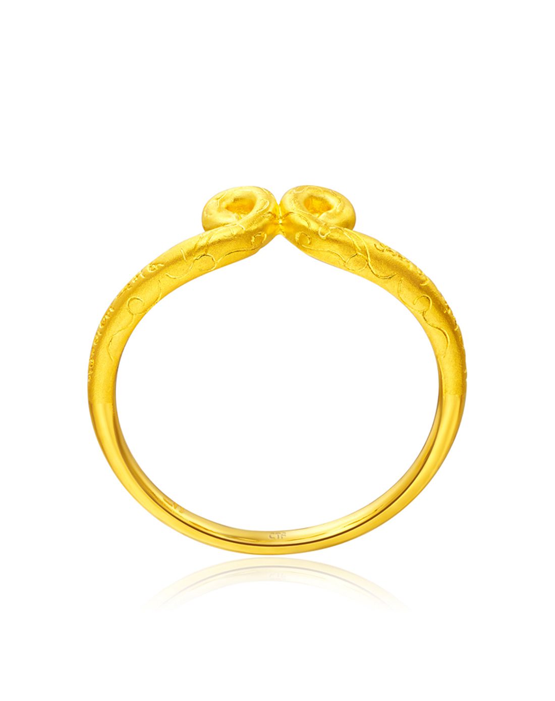 周大福 x西游记三打猴年紧箍咒黄金戒指(计价)约3g