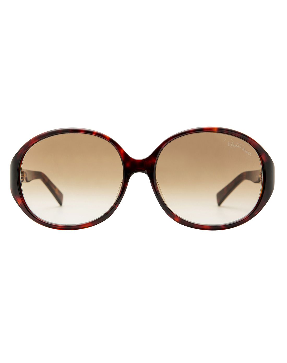 roberto cavalli女款大框玳瑁遮阳墨镜