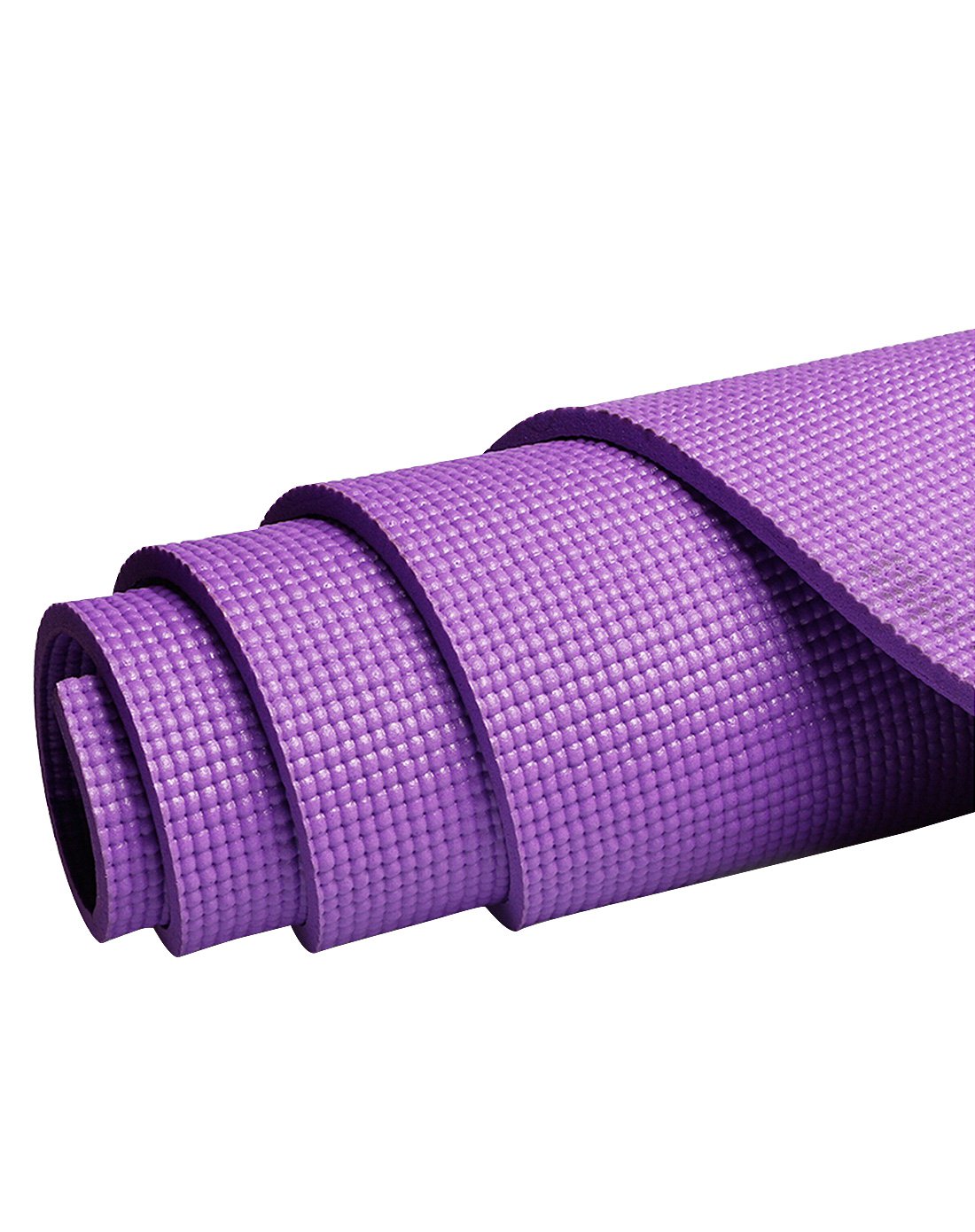 加厚防滑防磨中性款瑜伽垫瑜伽瘦身 紫色