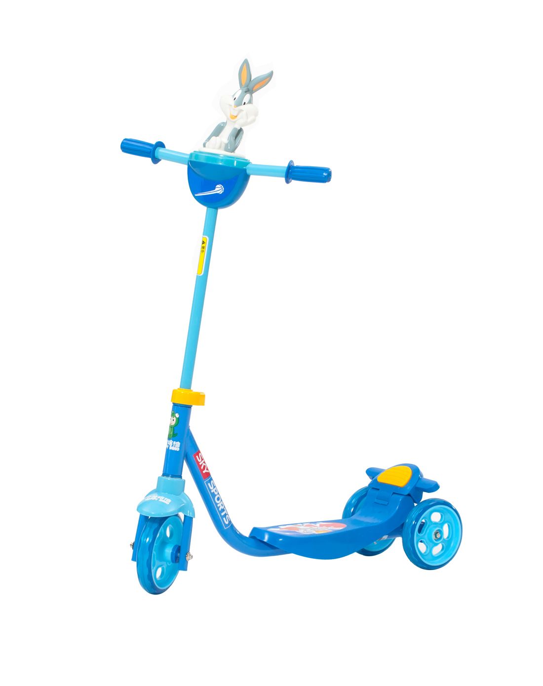 小龙哈彼 高度可调滑板车(蓝色)