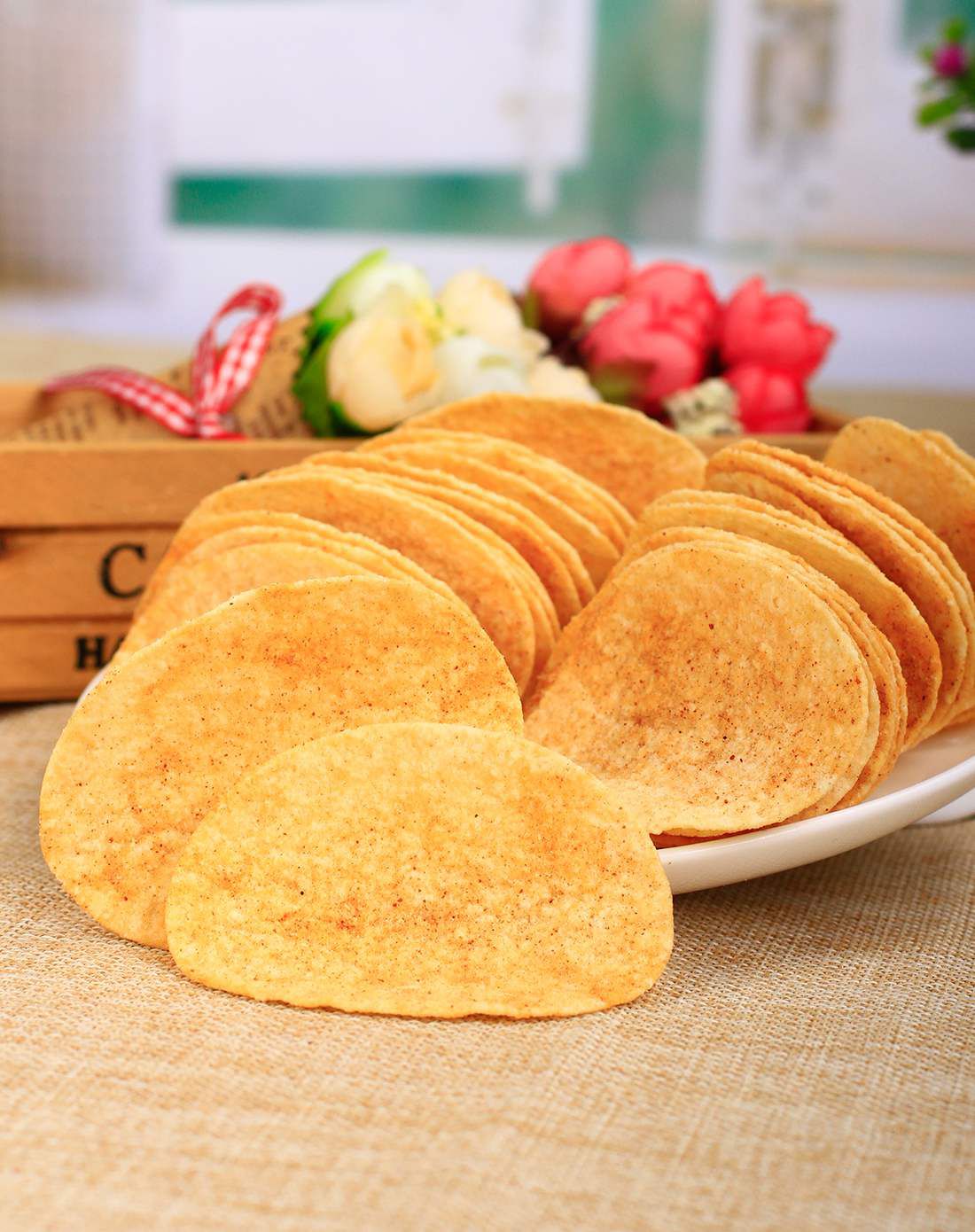 船掌牌 马来西亚进口 烧烤味薯片150g