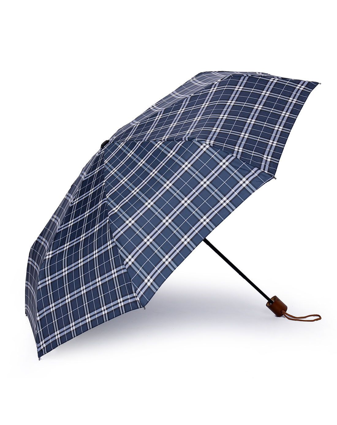 william&kate伞专场william&kate 新品 防晒色织三折九合版格子伞wks0