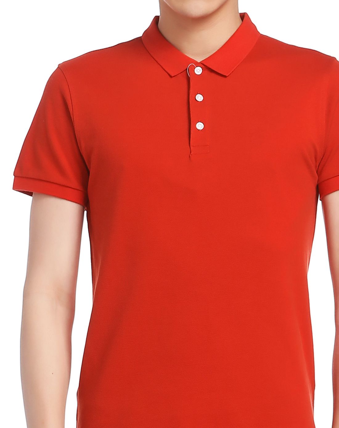 橘红色潮流时尚短袖t恤