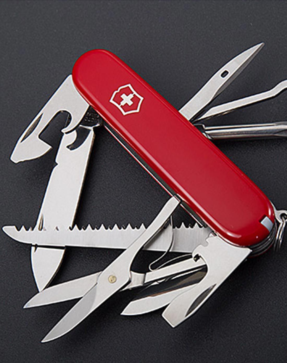 victorinox 瑞士军刀91mm 农场主红色15功能