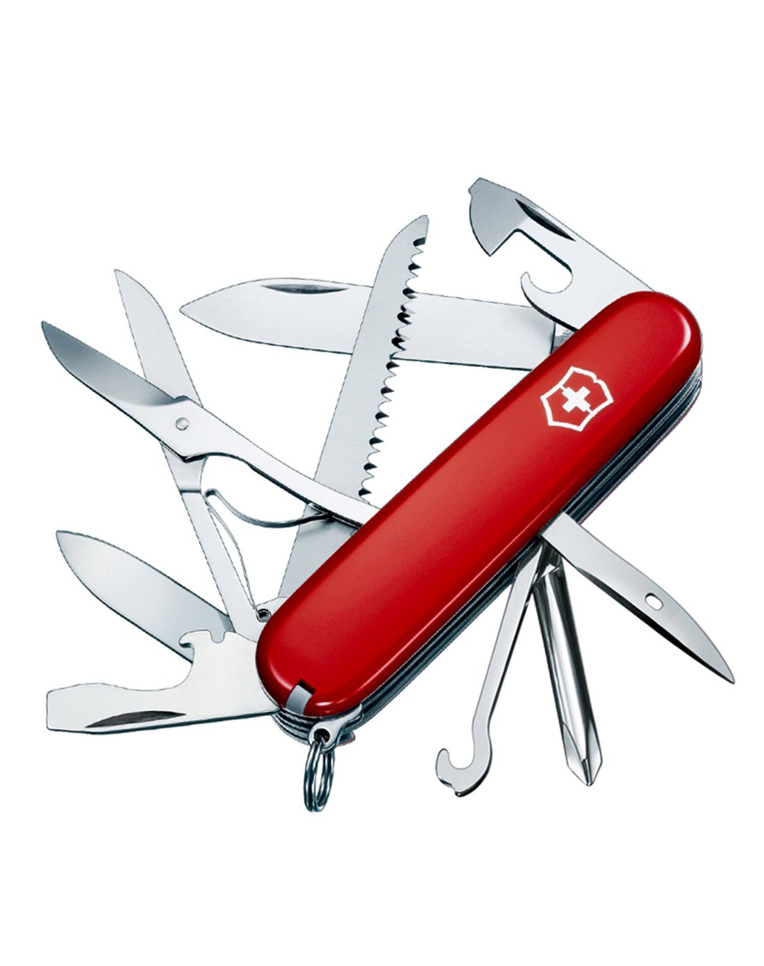 victorinox 瑞士军刀91mm 农场主红色15功能