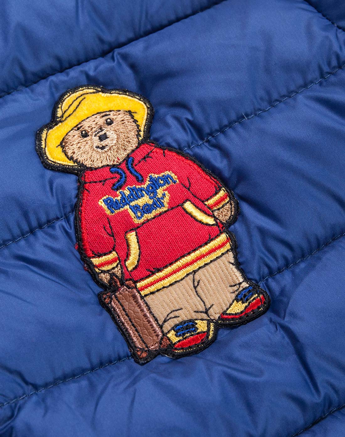 paddington潮牌运动专场帅气潮流藏青色童装连帽轻薄羽绒服pbfb02d1