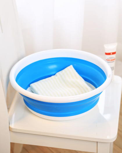 便携式大号折叠水盆(三色可选)
