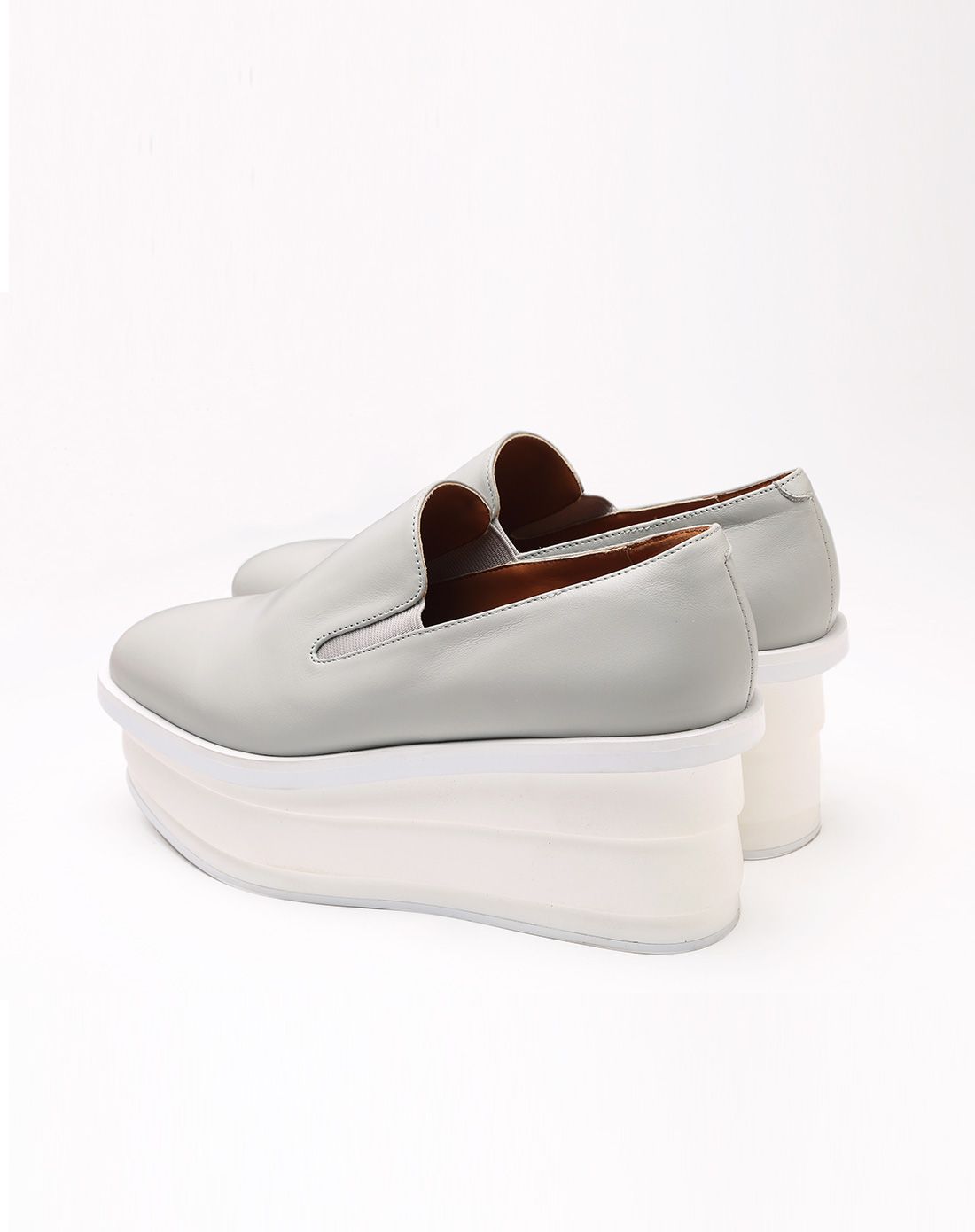 糖力女性流川灰高底鞋百搭复古鞋子