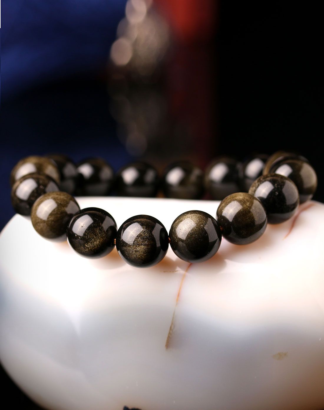 一生一石 中性天然猫眼金曜石手链附证书