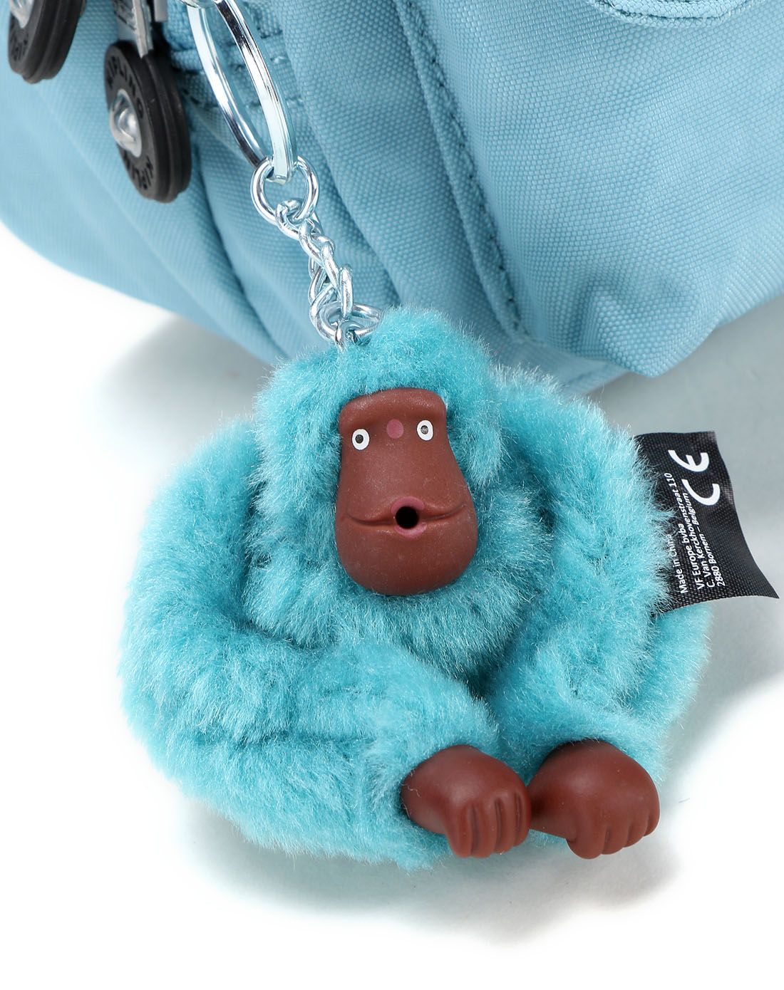 kipling猴子梦幻星光蓝单肩斜挎包