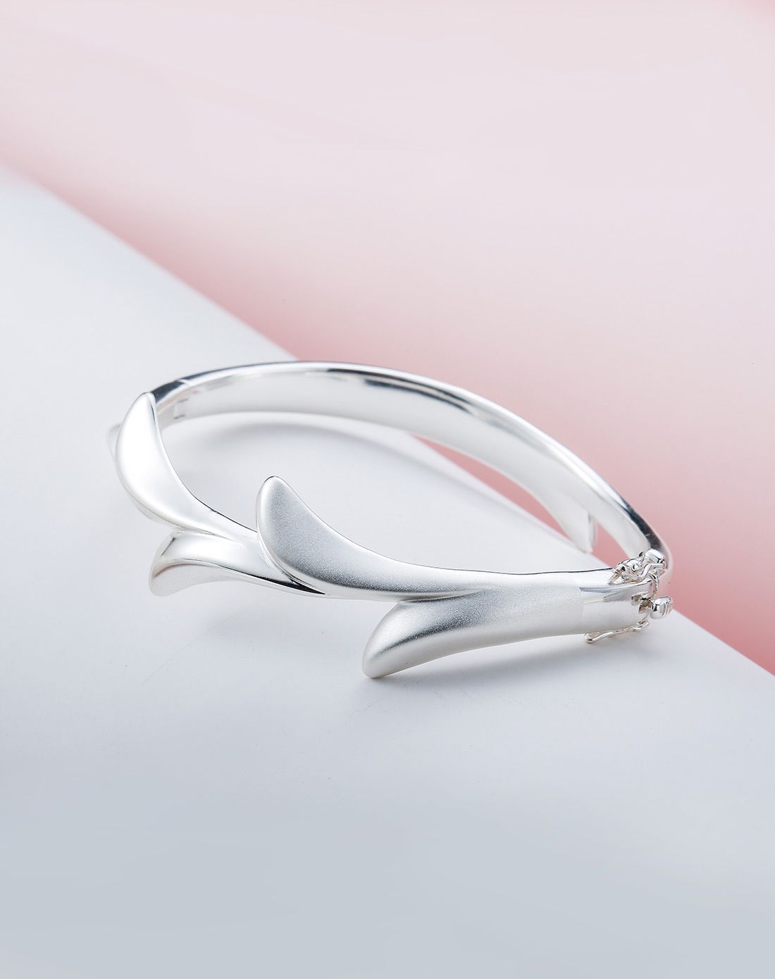 银时代 连理枝.银手镯自然清新