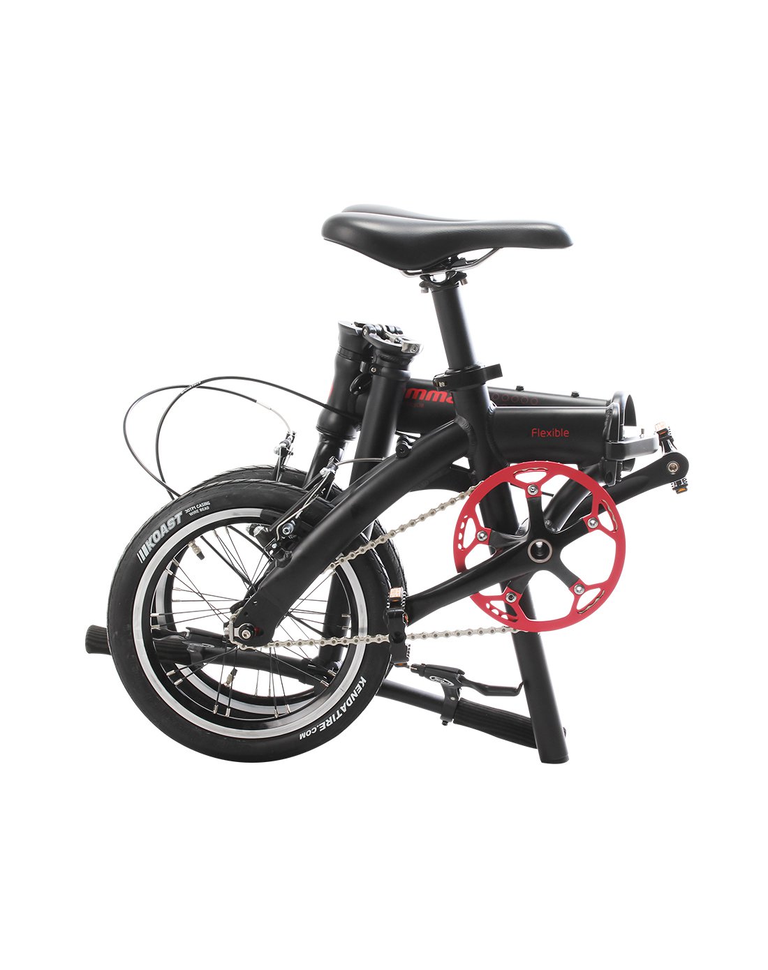 捷马gamma自行车与装备专场直发货14寸铝架单速豪华折叠车 送礼包 14