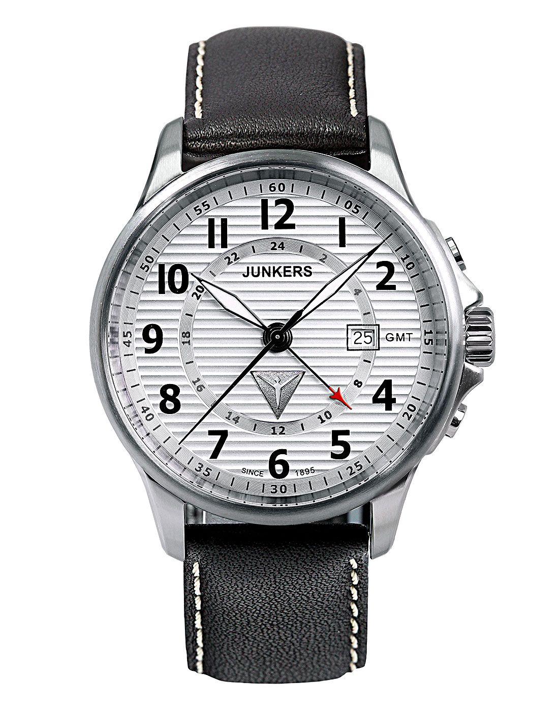 > junkers老姑妈系列石英男士手表6848-1