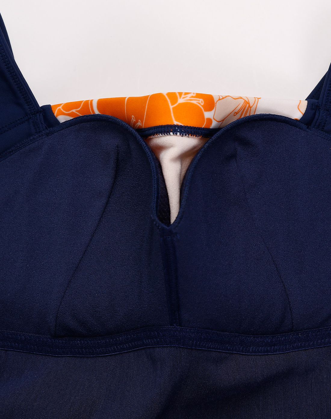 安莉芳立体模杯连体泡泡艳丽印花连体泳衣