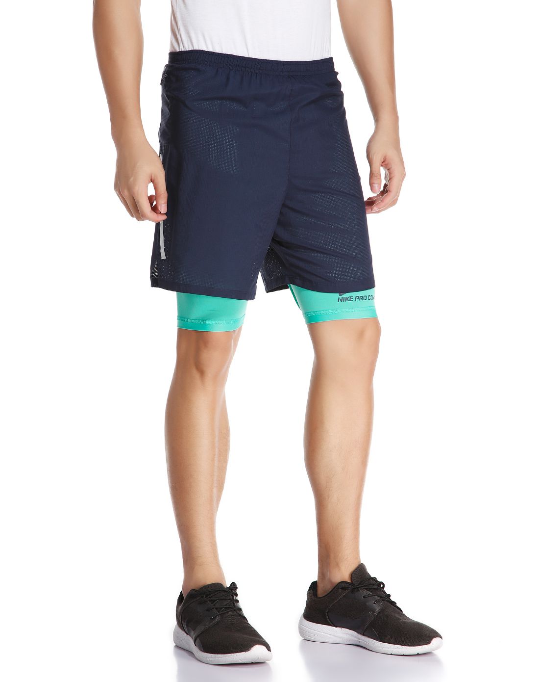 dri-fit 男款藏蓝色运动短裤