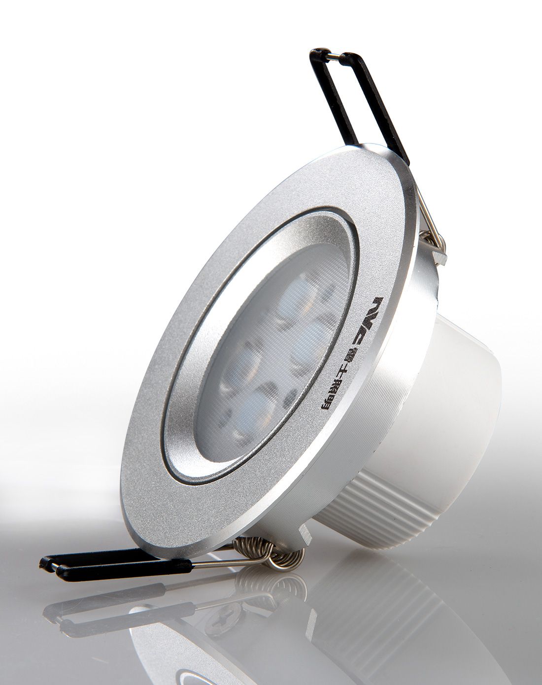 led砂银射灯 5w一体化十只装