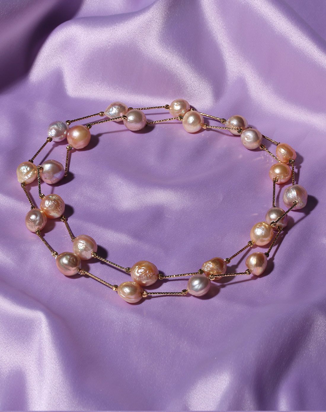 天地润珍珠925银巴洛克异形珠吊坠天然异形珠吊坠11-12mm(配证书)hs