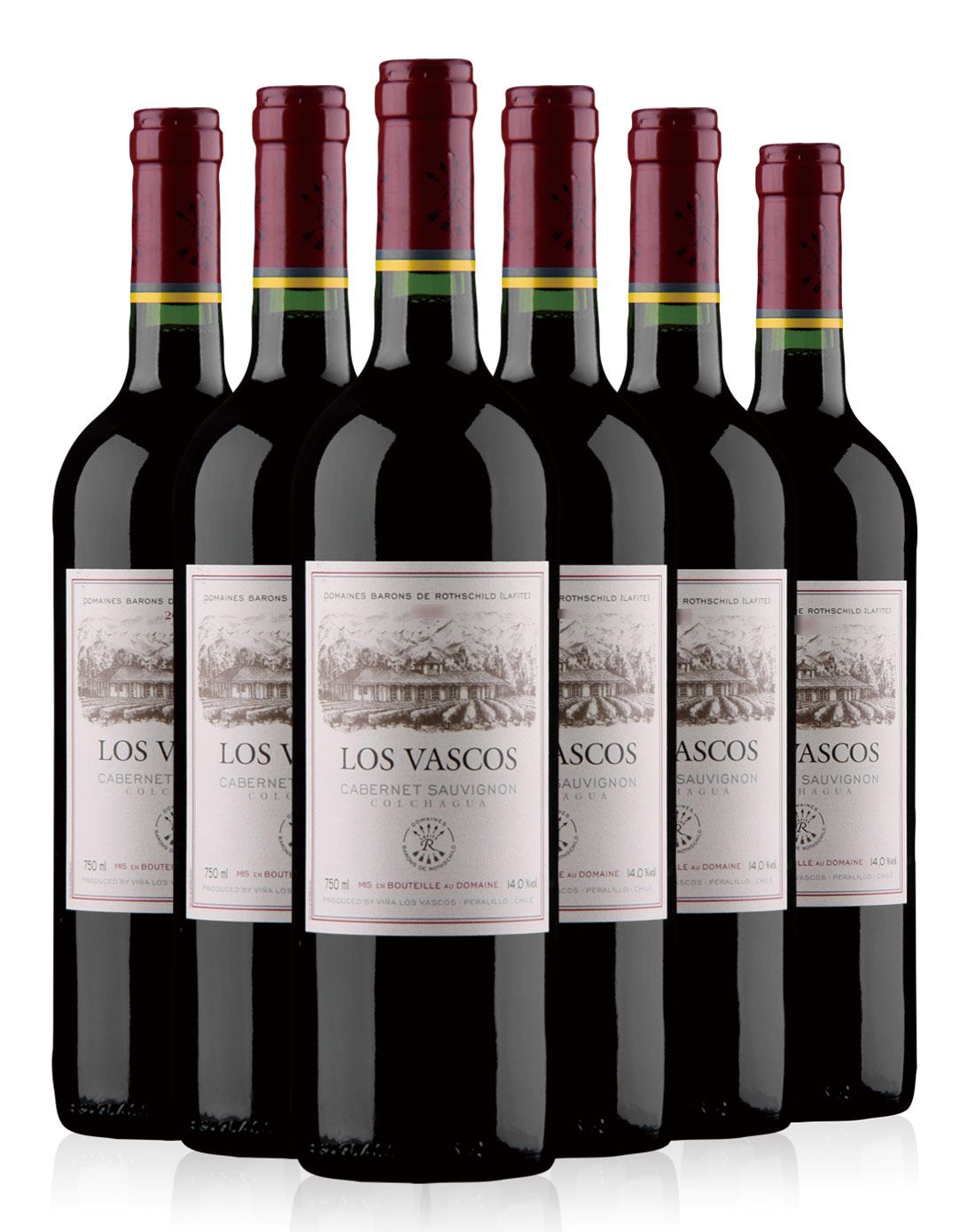 罗斯柴尔德家族系列名酒专场【整箱特惠】智利 巴斯克卡本妮干红葡萄