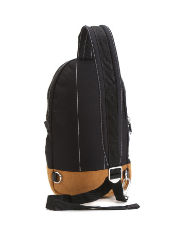 marc by marc jacobs男款黑配驼色时尚流行斜背包