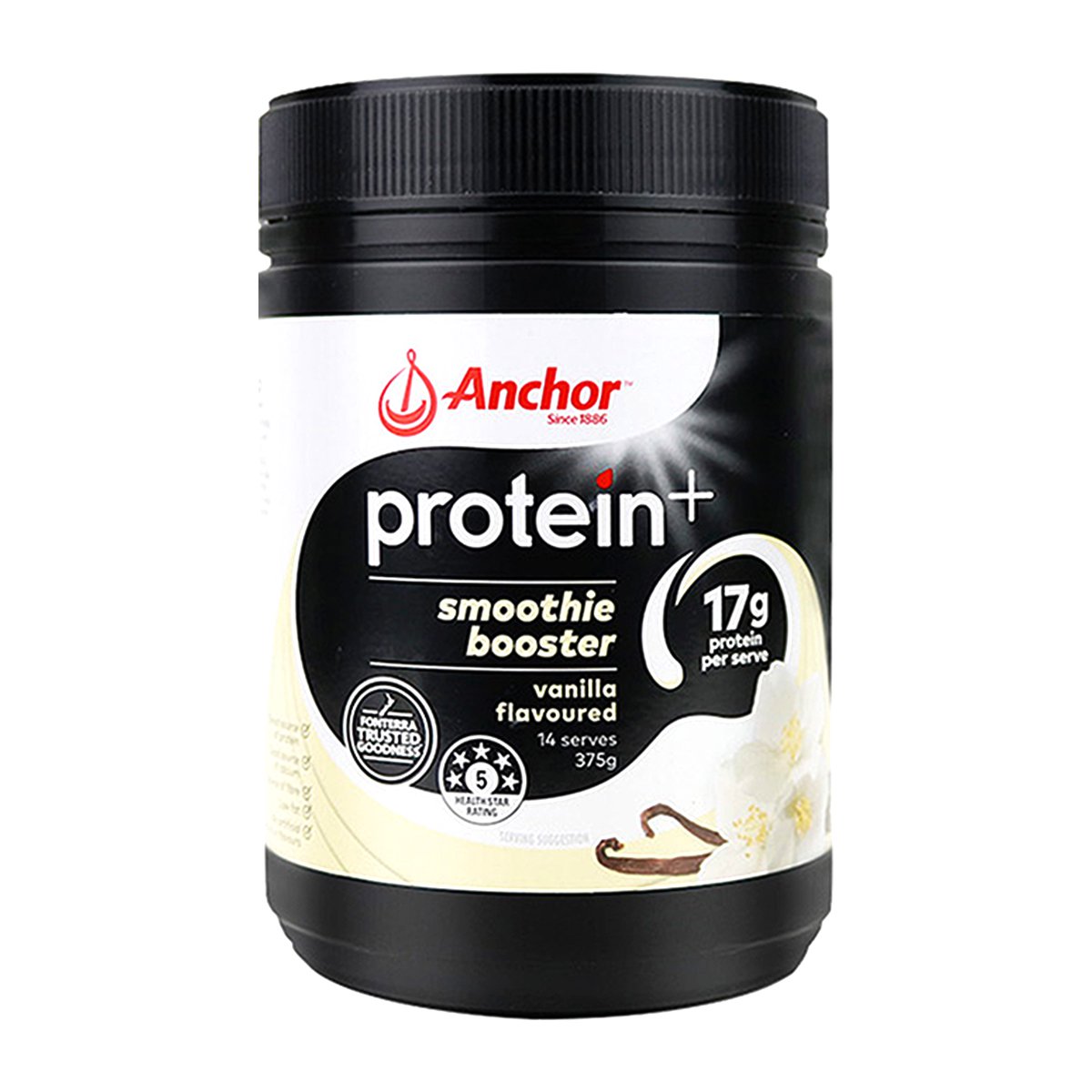 【本真营养自然美味】安佳anchor 蛋白粉香草味375g