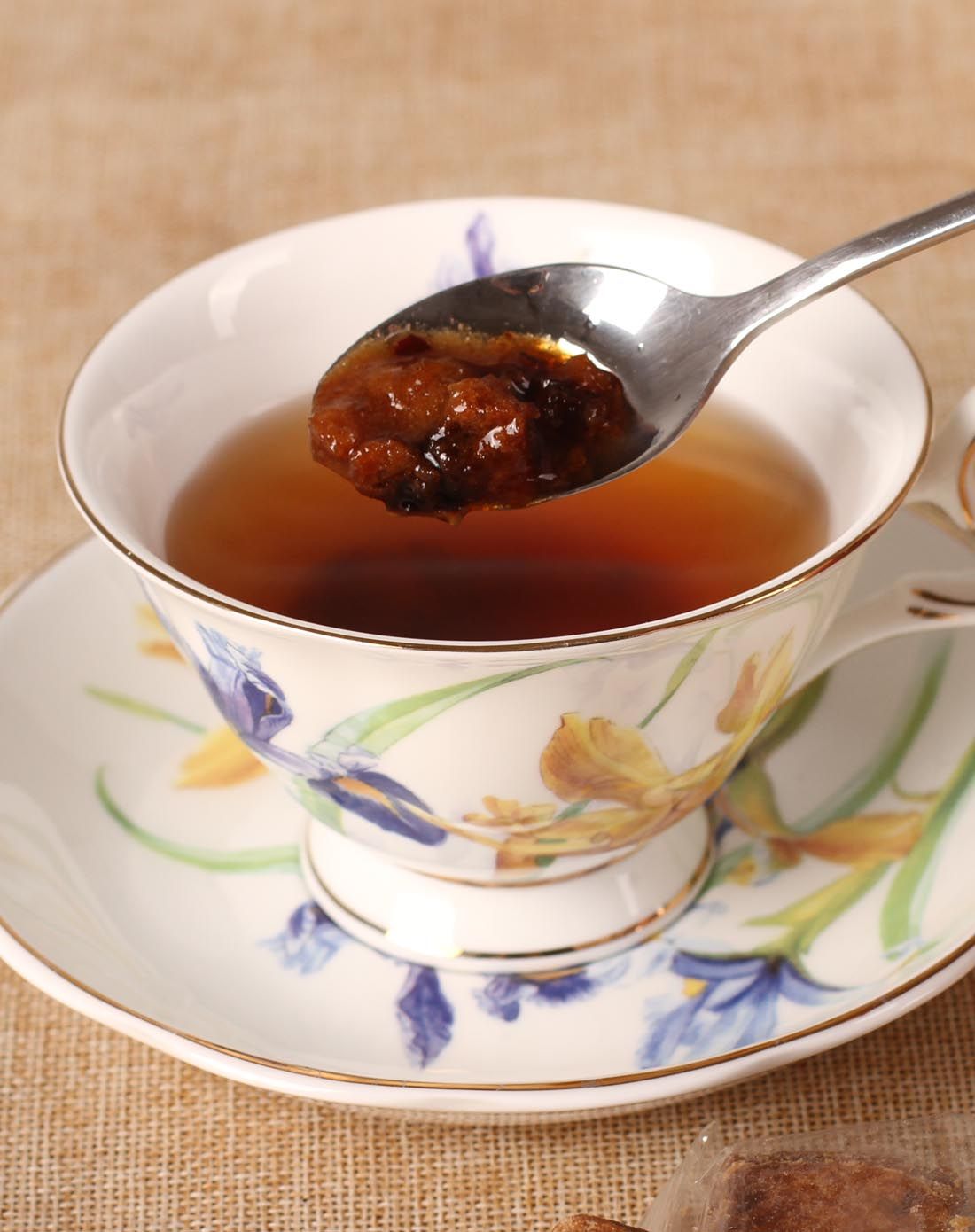 女性必备 台湾 祝嗳吃黑糖桂圆寒天茶250g