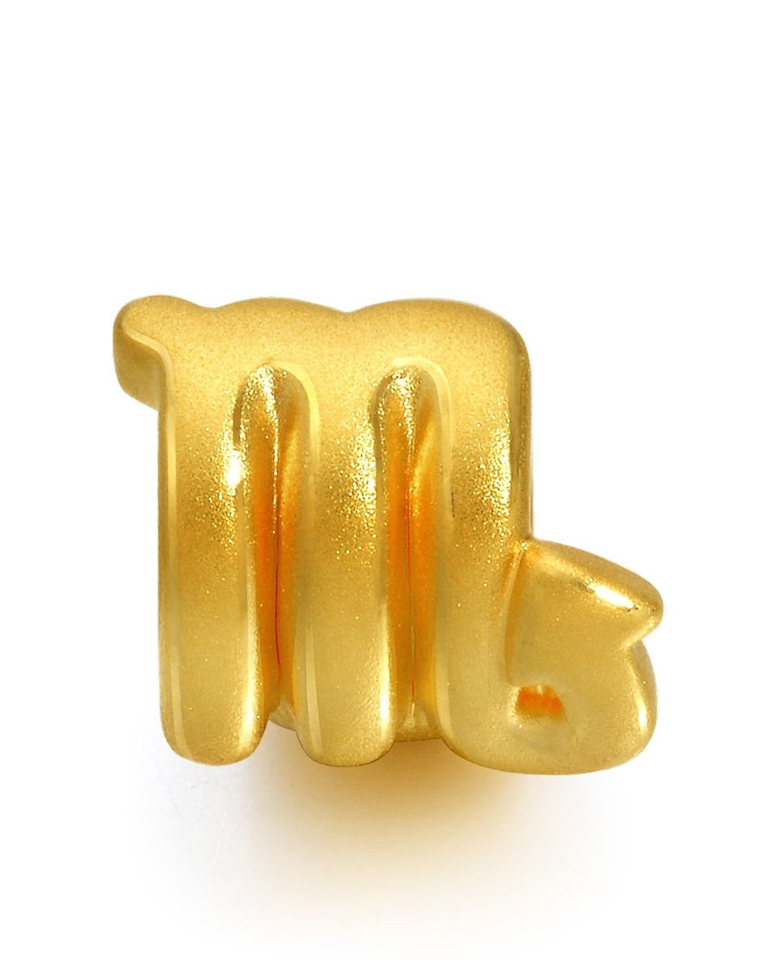 足金charme串珠系列十二星座(送17厘米咖啡色配绳)