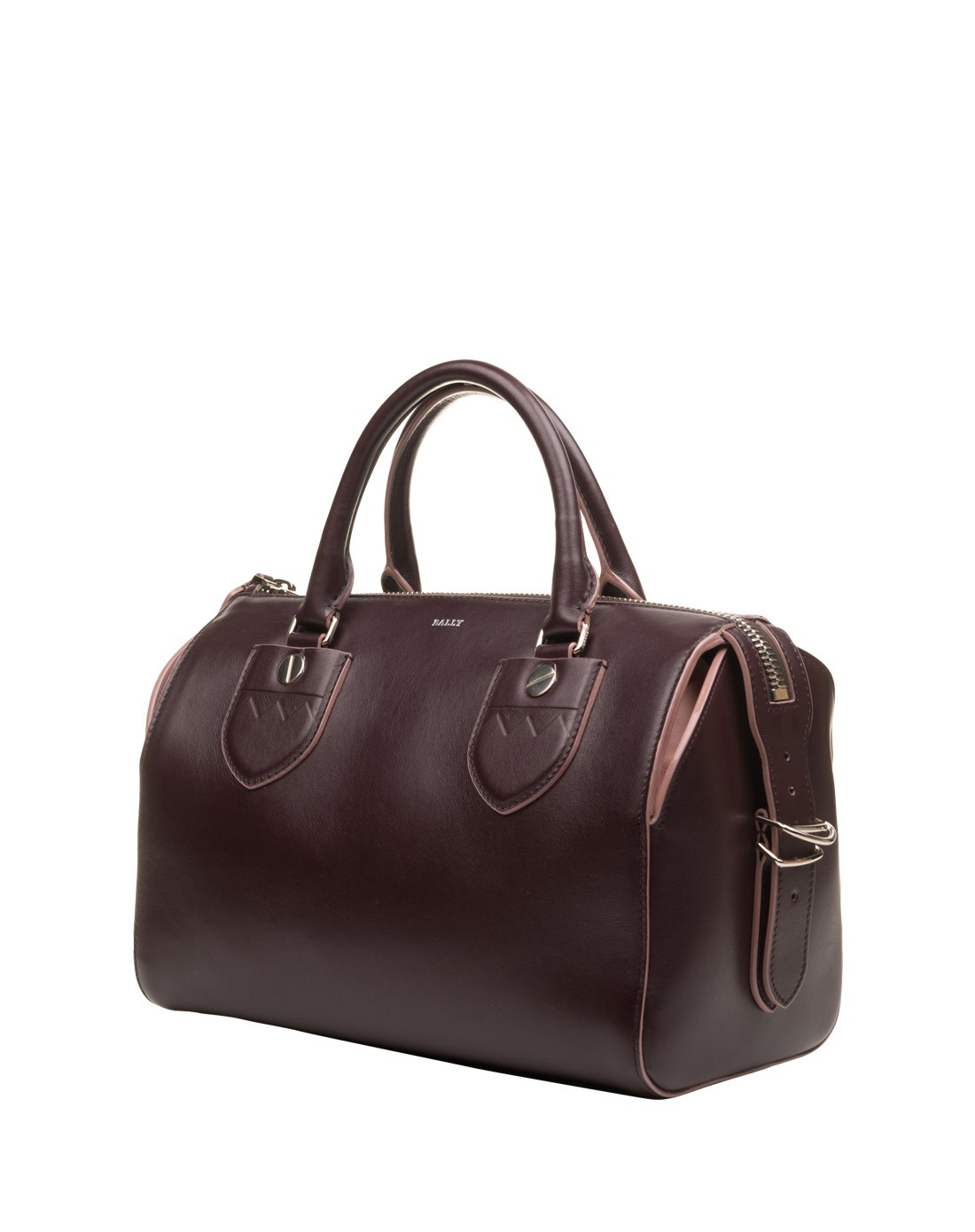 bally女款棕色经典时尚手提包