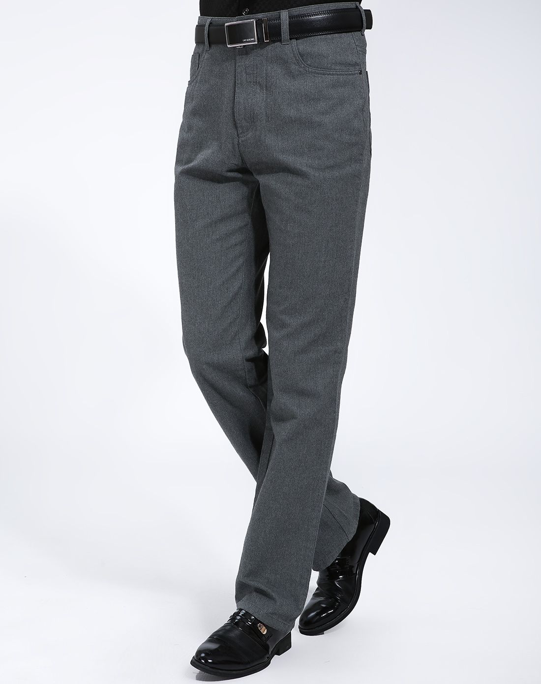 男款灰色时尚休闲裤
