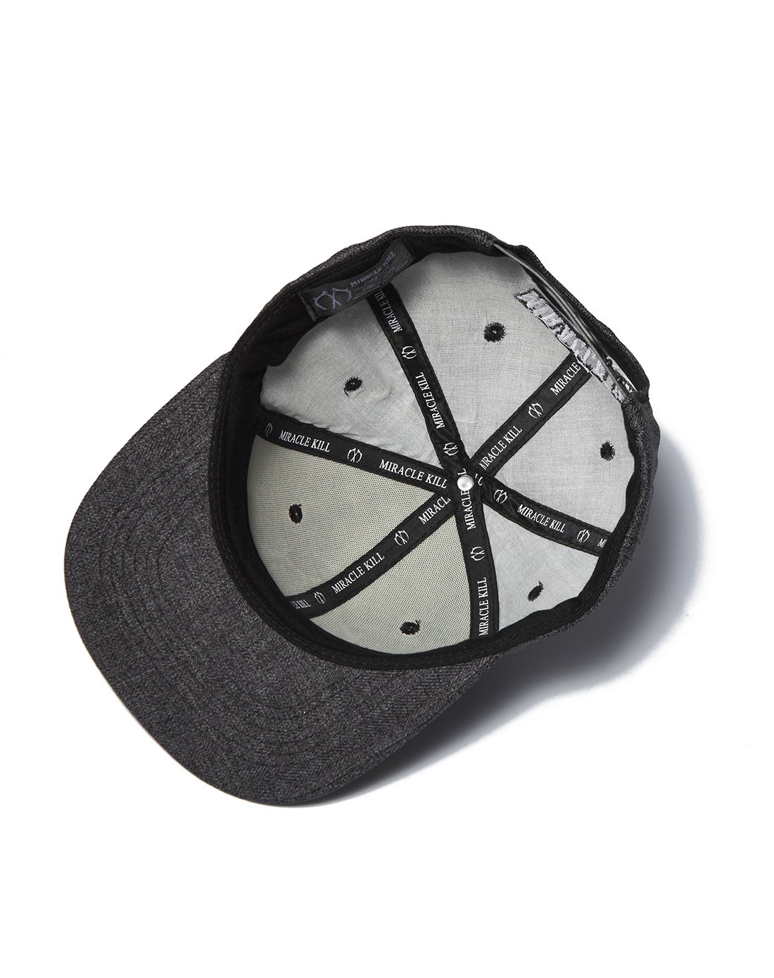 miracle kill男女经典双刀logo平沿棒球帽mk-210610-c103灰_唯品会
