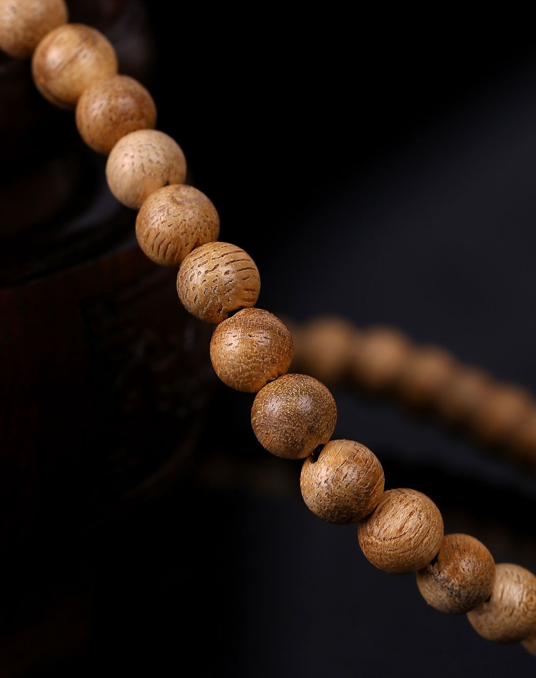 福慧增长天然沉香木念珠