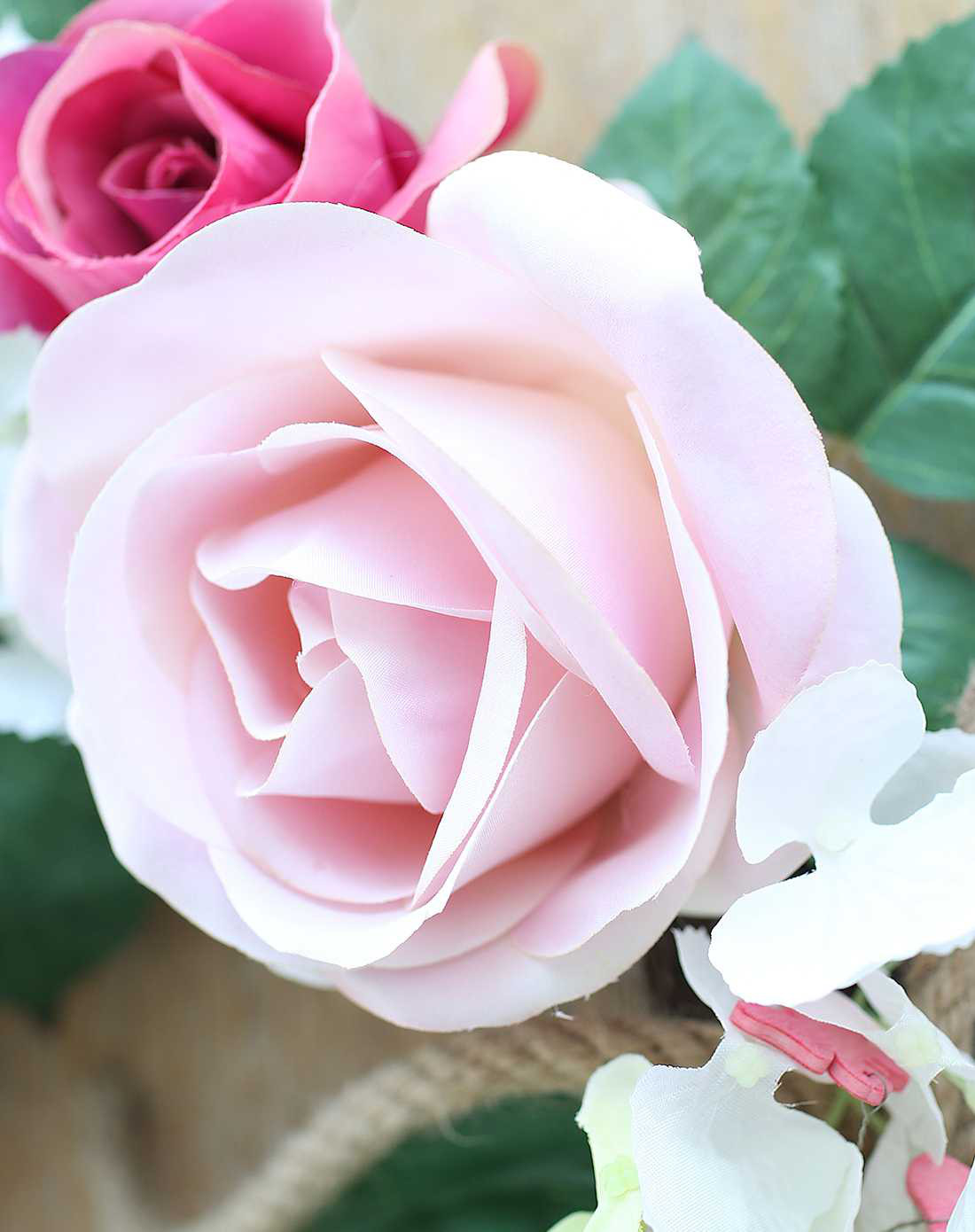 安娜玫瑰花环墙面装饰壁饰/大号