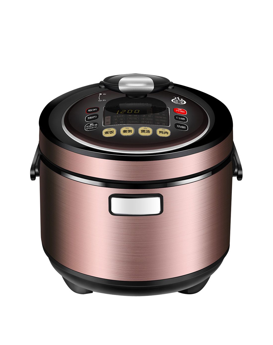 美的釜鼎浓香精控系统浮动加热电压力锅5l