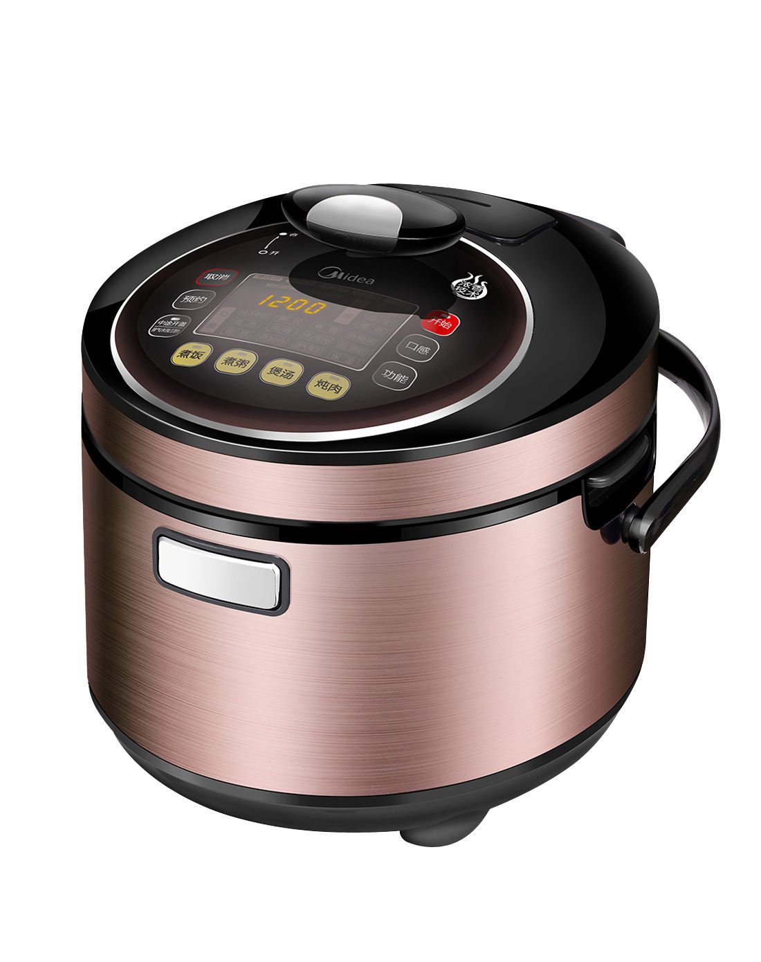 美的釜鼎浓香精控系统浮动加热电压力锅5l