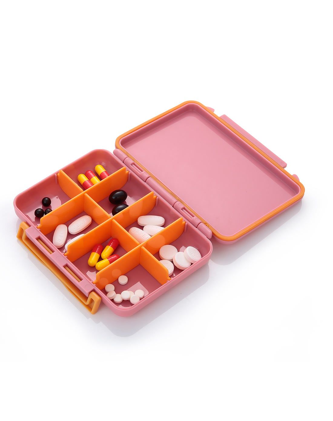 便携式8格多功能药盒