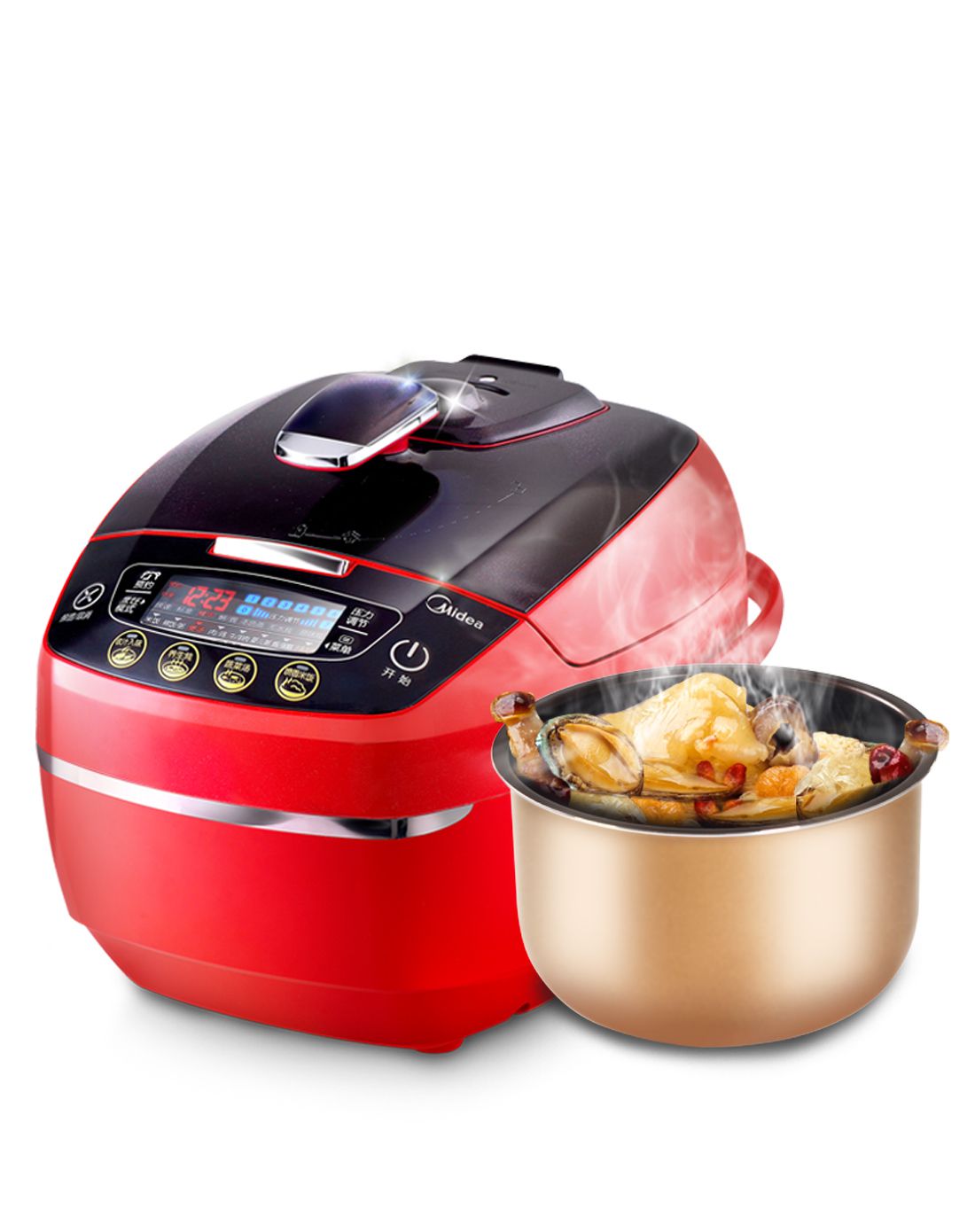 美的高端韩式智能营养养生压力锅5l