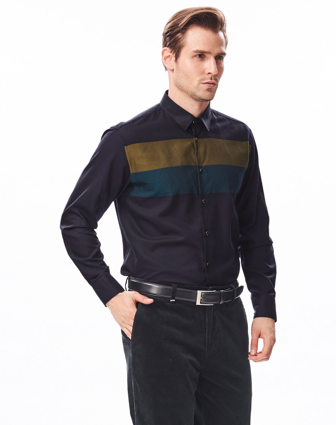 凯撒大帝caesar男装专场 透气吸汗大气衬衫