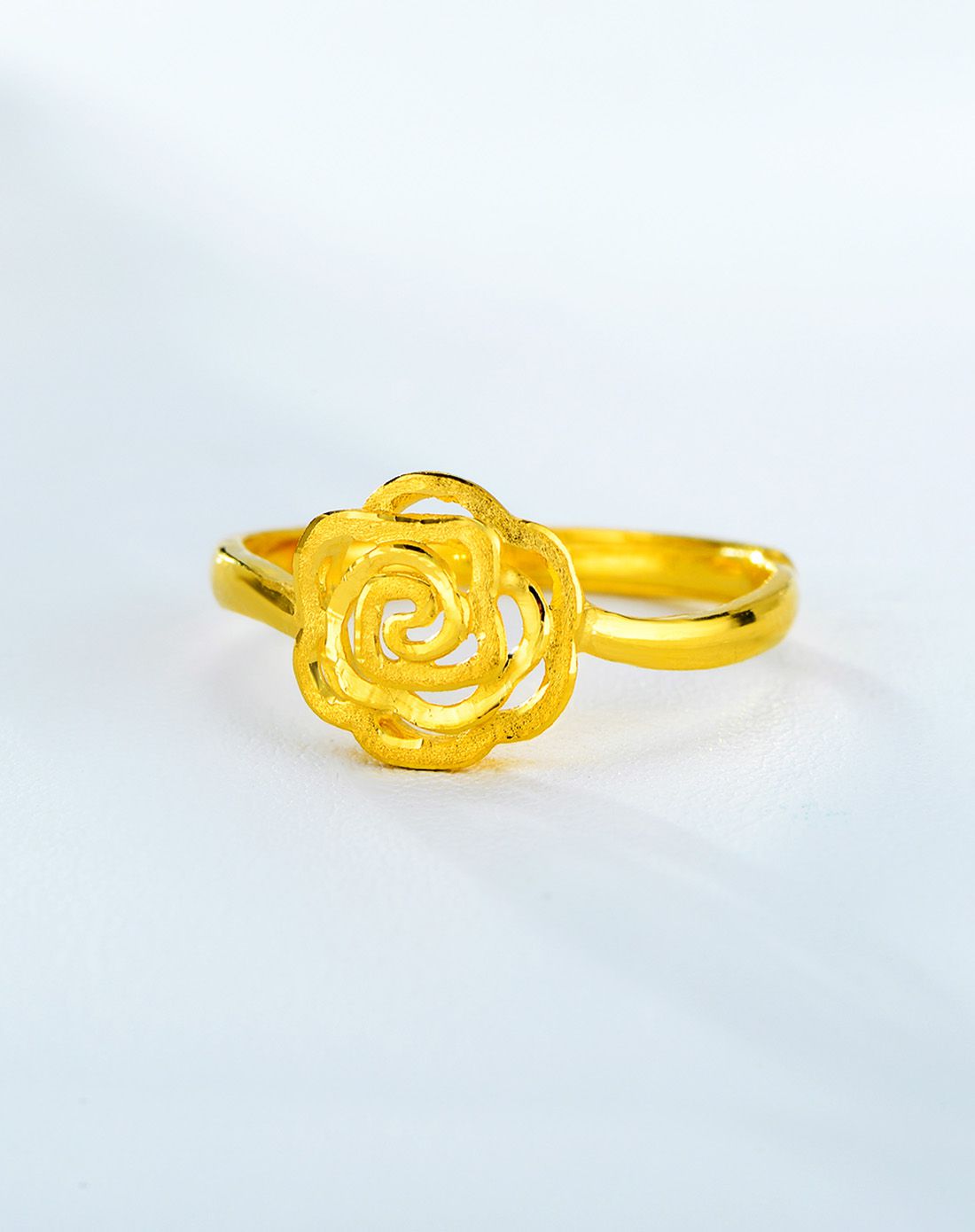 中国黄金珠宝专场中国黄金 足金 玫瑰花镂空戒指zghjjz1614_唯品会