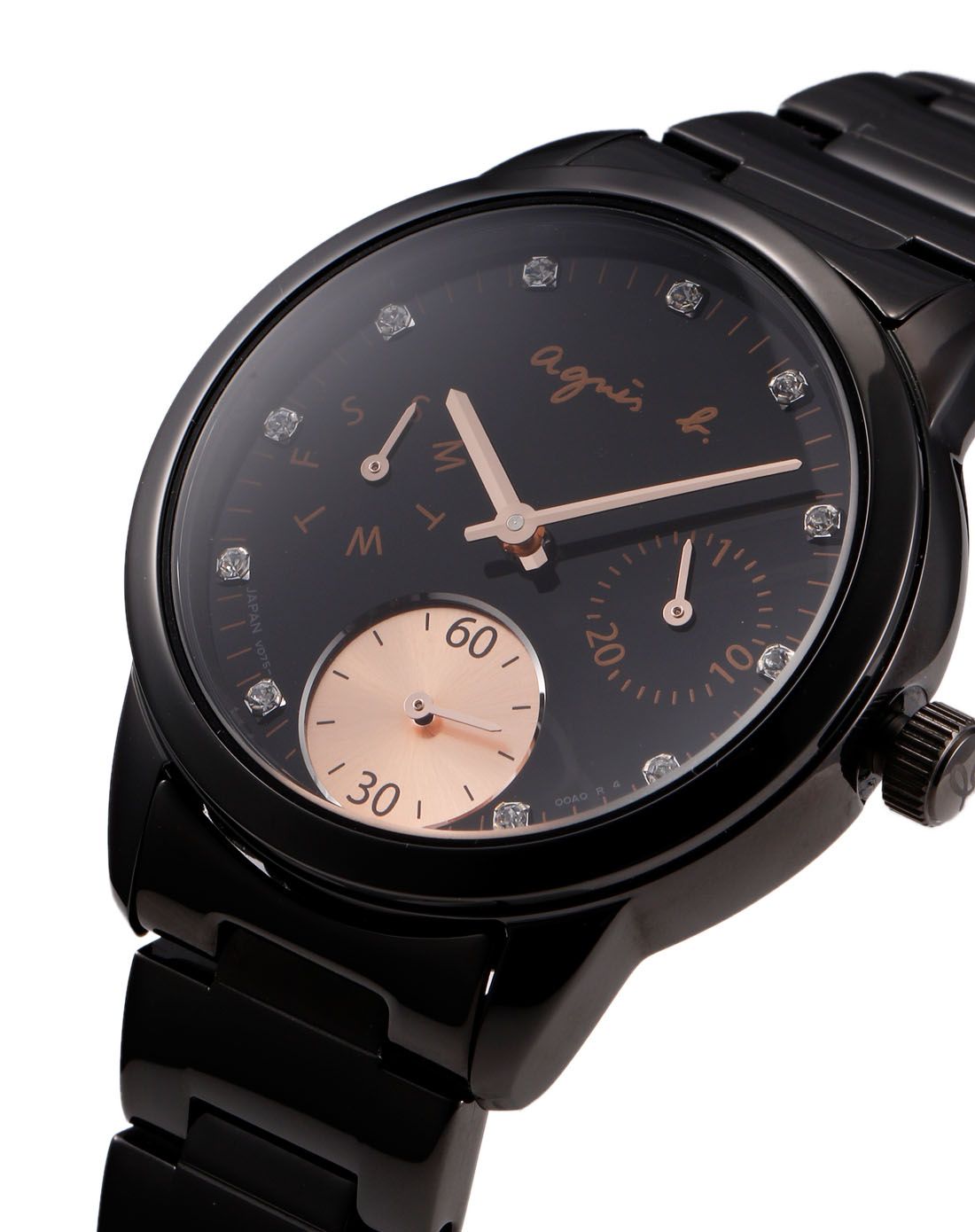 黑色干练时尚手表