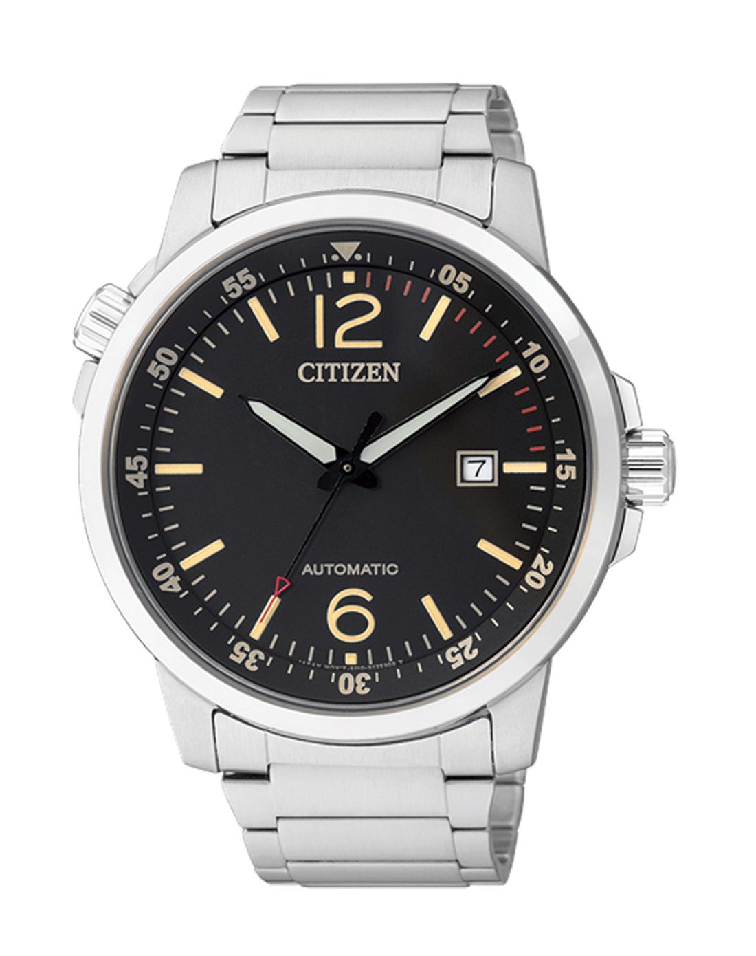 【专柜同款】西铁城双表冠自动机械男表nj0070-53f