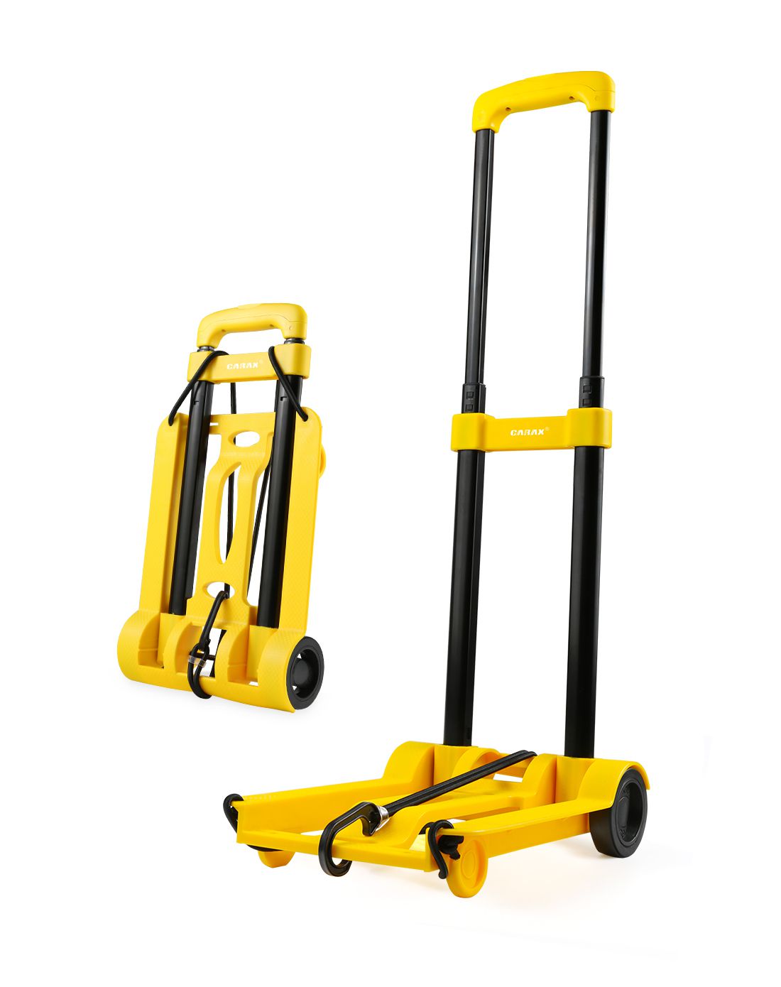 多功能强承重折叠手拉车(黄色)
