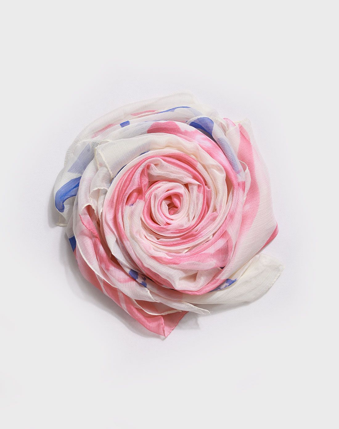 色彩斑斓超长时尚款丝巾